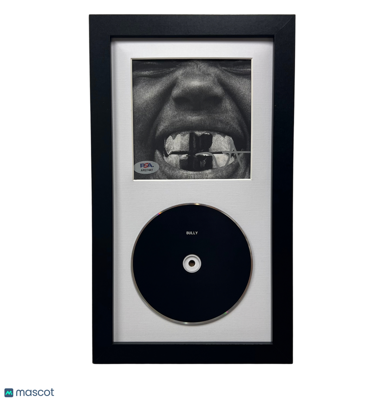 Kanye West Signed Framed CD Album Bully PSA Autographed 13x8