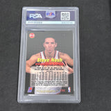 1996 Steve Nash Topps Stadium Club#R13 Signed Card PSA Auto Auth Autographed