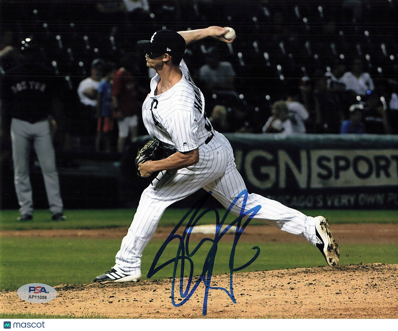 Ian Hamilton Chicago White Sox Signed 8x10 Photo PSA