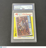 1982 Topps #26 Steve Garvey Kmart 20th Anniversary signed card PSA