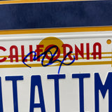 Michael J. Fox Signed License Plate 22x34 Framed PSA Back to the Future