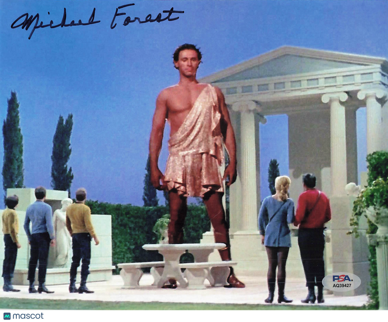 Michael Forest Signed 8x10 Photo PSA Autographed