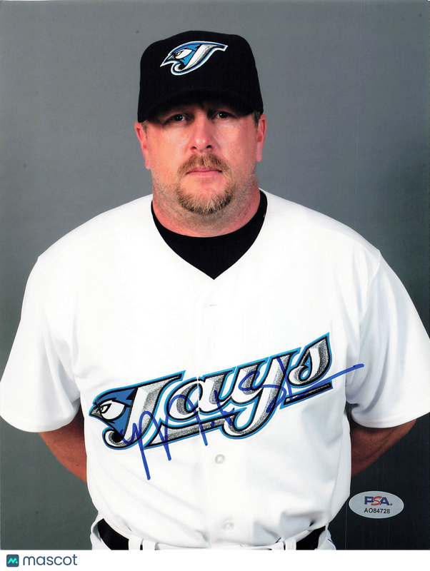 Matt Stairs Toronto Blue Jays Signed Photo PSA