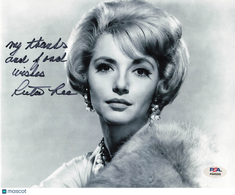 Ruta Lee Signed 8x10 Photo PSA Autographed