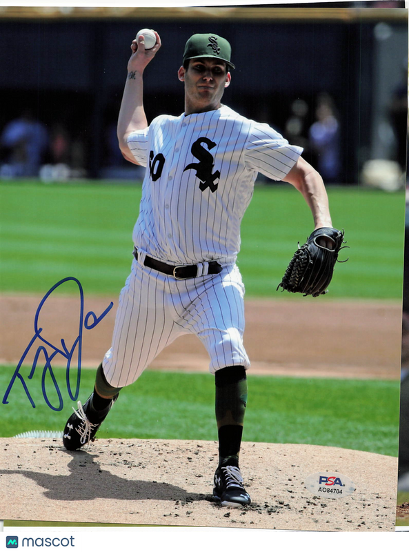 Tyler Danish Chicago White Sox Signed 8x10 Photo PSA
