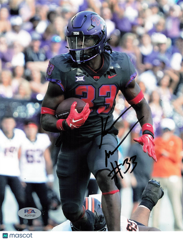 Kendre Miller Signed 8x10 Photo PSA TCU Horned Frogs