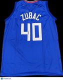 Ivica Zubac Signed Los Angeles Clippers Jersey PSA