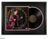 Rufus Wainwright Signed Out of the Game Custom Framed Vinyl Album PSA