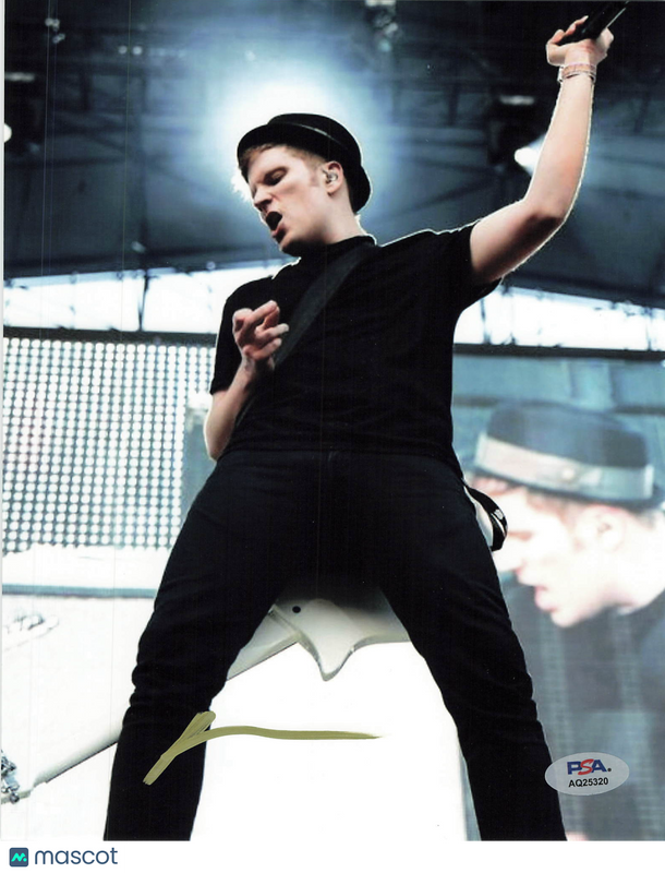 Patrick Stump 8x10 Photo PSA Autographed