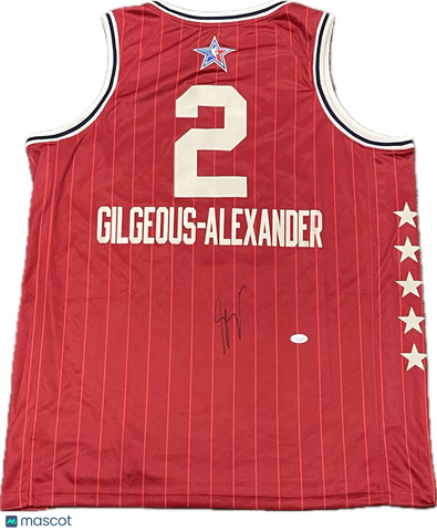 Shai Gilgeous-Alexander Signed All-Star Jersey JSA Autographed
