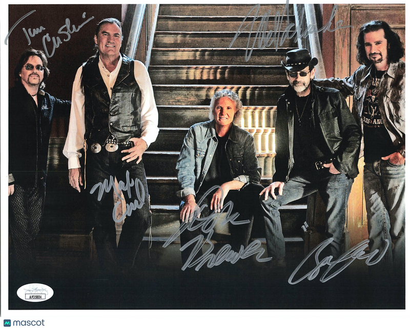 Grand Funk Railroad Signed 8x10 Photo JSA Auth