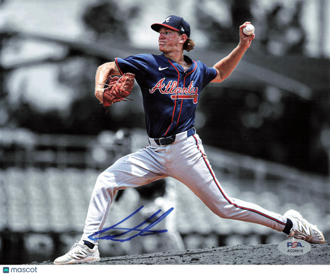 Cam Caminiti Atlanta Braves Signed 8x10 Photo PSA Auth