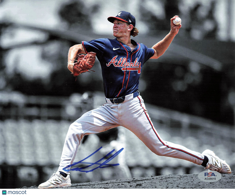 Cam Caminiti Atlanta Braves Signed 8x10 Photo PSA Auth