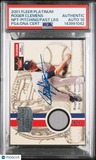 2001 Fleer Platinum National Patch Roger Clemens Signed Card Auto 10 PSA Yankees