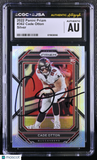 Cade Otton 2022 Panini Prizm Silver#362 Signed Card CGC Authentic JSA Auto Auth