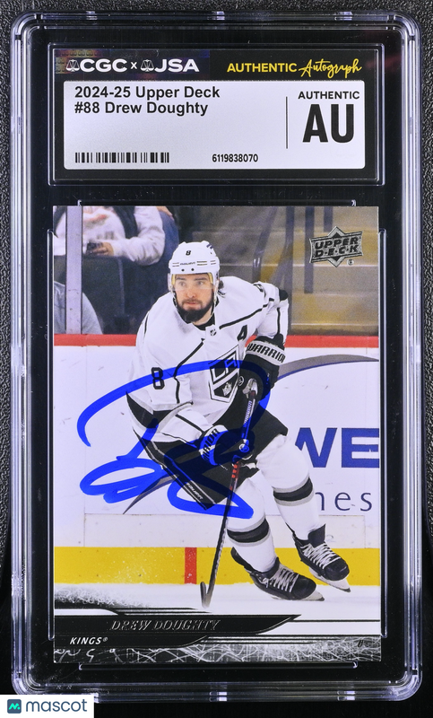 Drew Doughty 2024-25 Upper Deck #88 Signed Card CGC Authentic JSA Auto Auth