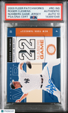 2003 Fleer Patchworks Numbers #RC-NG Roger Clemens Signed Card Auto 10 PSA Yanke