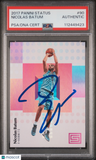 2017 Panini Status #90 Nicolas Batum Signed Card PSA A Auto A Autographed