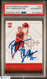 2015 Panini Excalibur #190 Pat Connaughton Signed Card PSA A Auto A Autographed
