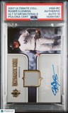 2007 Ultimate Collection #SM-RC Roger Clemens Signed Card Auto 10 PSA Yankees