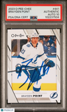 2023 Upper Deck O-Pee-Chee #441 Brayden Point PSA A Auto 10