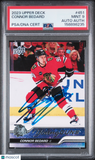 2023 Upper Deck #451 Connor Bedard Signed Card PSA 9 Auto A Autographed