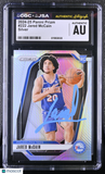 Jared McCain 2024-25 Panini Prizm Silver#222 Signed Card CGC Auth JSA Auto Auth