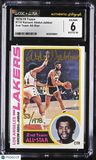 1978 Topps 2nd Team All-Star#110 Kareem Abdul-Jabbar Signed Card JSA Auto 10 CGC