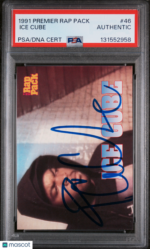 1991 Premier Rap Pack Ice Cube #46 PSA A
