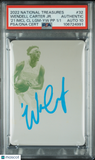 2022 National Treasures #32 Wendell Carter JR. Imc CL LGM Y PP 1/1 signed PSA 10
