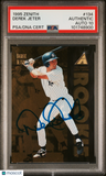 1995 Zenith #134 Derek Jeter PSA A Auto 10