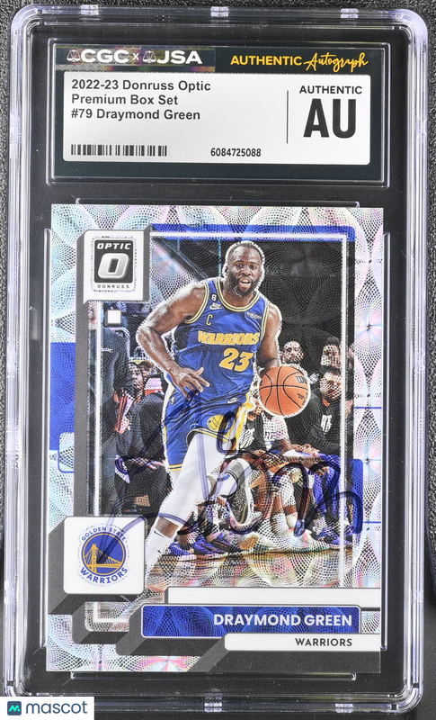 2022-23 Donruss Optic #79 140/249 Draymond Green Signed Card CGC Auth JSA Auto