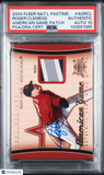2004 Fleer National Pastime #AG-RCL 11/47 Roger Clemens Signed Card PSA Auto 10