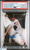 2007 UD Exquisite Collection Gold#8 24/75 Roger Clemens Signed Card Auto 10 PSA