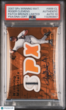 2007 SPX Winning Mats Brnz Lmtd 40/50 #WM-CL Roger Clemens signed PSA A Auto 10
