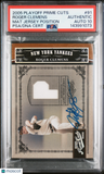 2005 Playoff Prime Cuts Mat Jer #91 Roger Clemens Signed Card Auto 10 PSA Yankee