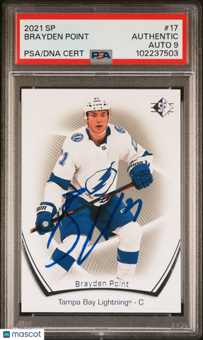 2021 SP #17 Brayden Point PSA A Auto 9