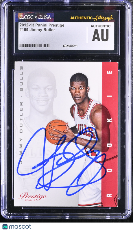 2012-13 Panini Prestige #199 Jimmy Butler signed card CGC