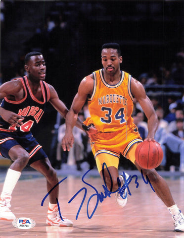 Tony Smith signed 8X10 photo PSA/DNA Marquette Golden Bears Autographed