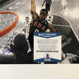 Andre Iguodala signed 8x10 photo BAS Beckett Golden State Warriors Autographed