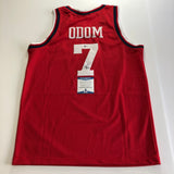 Lamar Odom signed jersey BAS Beckett Los Angeles Clippers Autographed