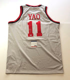 Yao Ming signed jersey PSA/DNA Houston Rockets Autographed