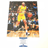 Brandon Ingram signed 11x14 photo BAS Beckett Los Angeles Lakers Autographed