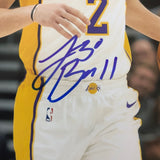 Lonzo Ball signed 11x14 photo BAS Beckett Los Angeles Lakers Autographed