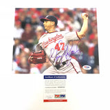 Gio Gonzalez signed 8x10 photo PSA/DNA Washington Nationals Autographed