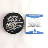 Braden Holtby signed Hockey Puck BAS Beckett Washington Capitals Autographed