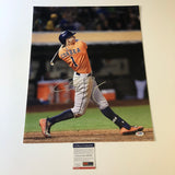 Carlos Correa signed 16x20 photo PSA/DNA Houston Astros Autographed