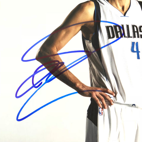 Dirk Nowitzki Autographed Dallas Photograph