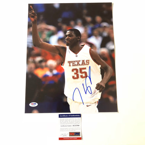 Kevin Durant signed 11x14 photo PSA/DNA Texas Longhorns Autographed