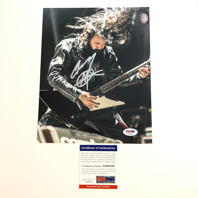 Cesar Soto of Ministry signed 8x10 photo PSA/DNA Autographed
